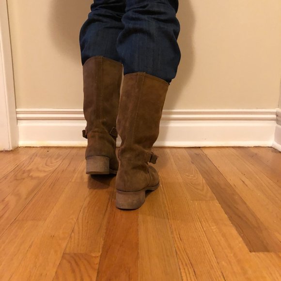 J. Crew Ryder Suede a Buckle Boots - Picture 4 of 12